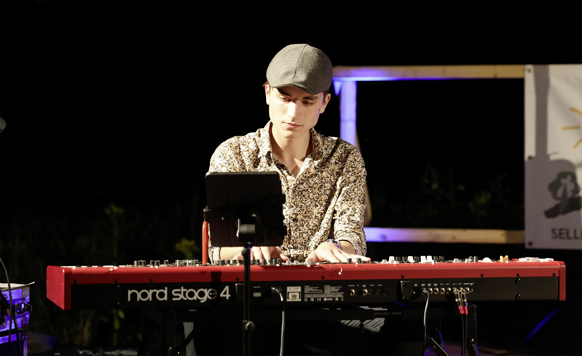 Friedrich Kirsche am Piano